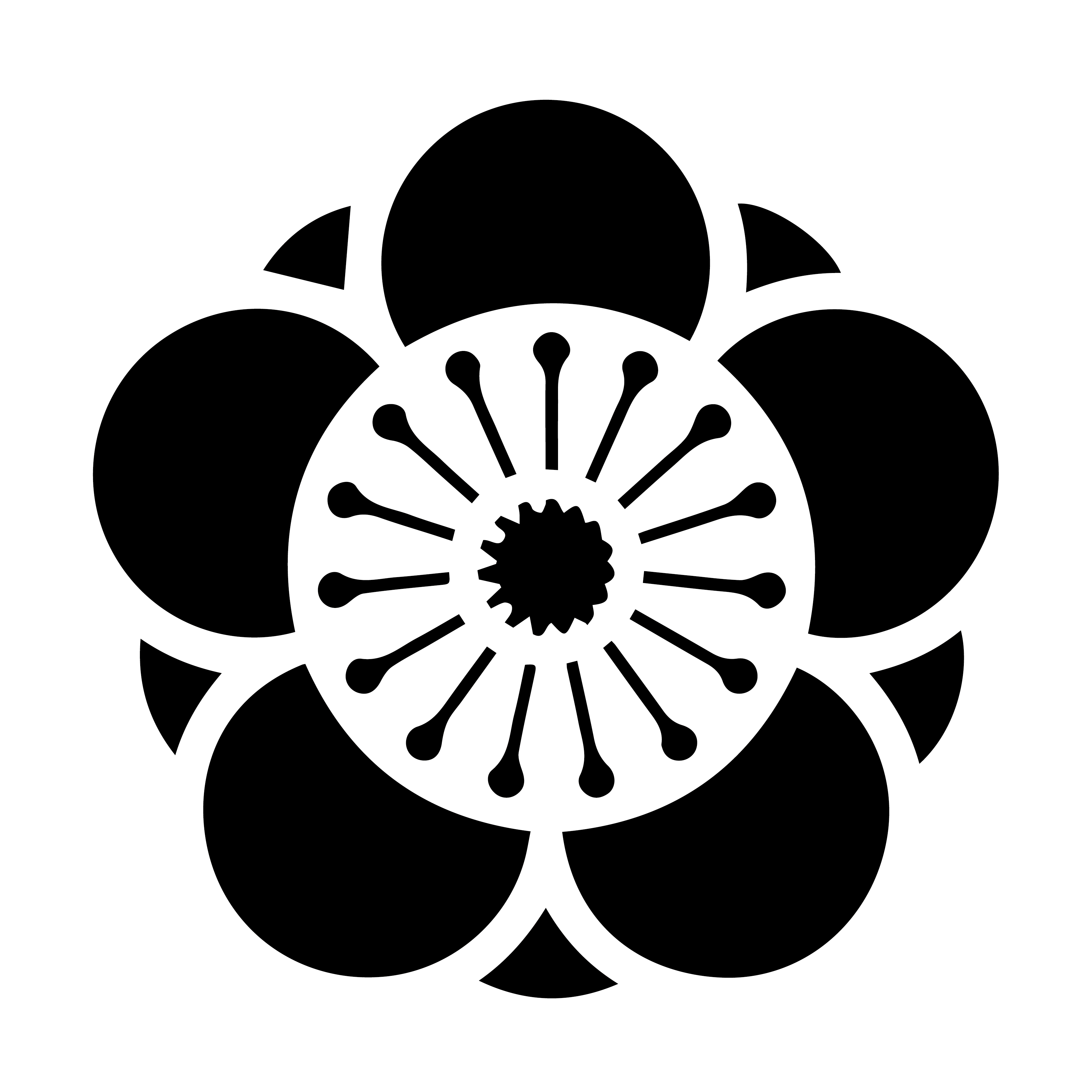 Motif Logo Blanc Fraba Art